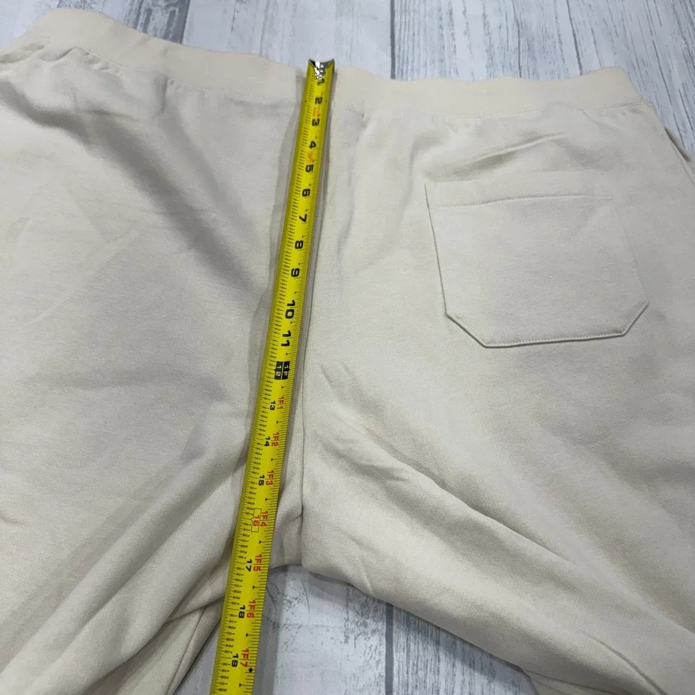 NWT POLO Ralph Lauren 3XLT Tall‎ Sweat Shorts Big Pony Beige Men $110